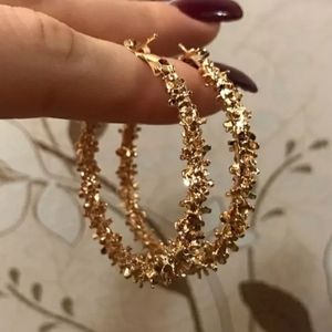 Rose Gold Hoop Earrings